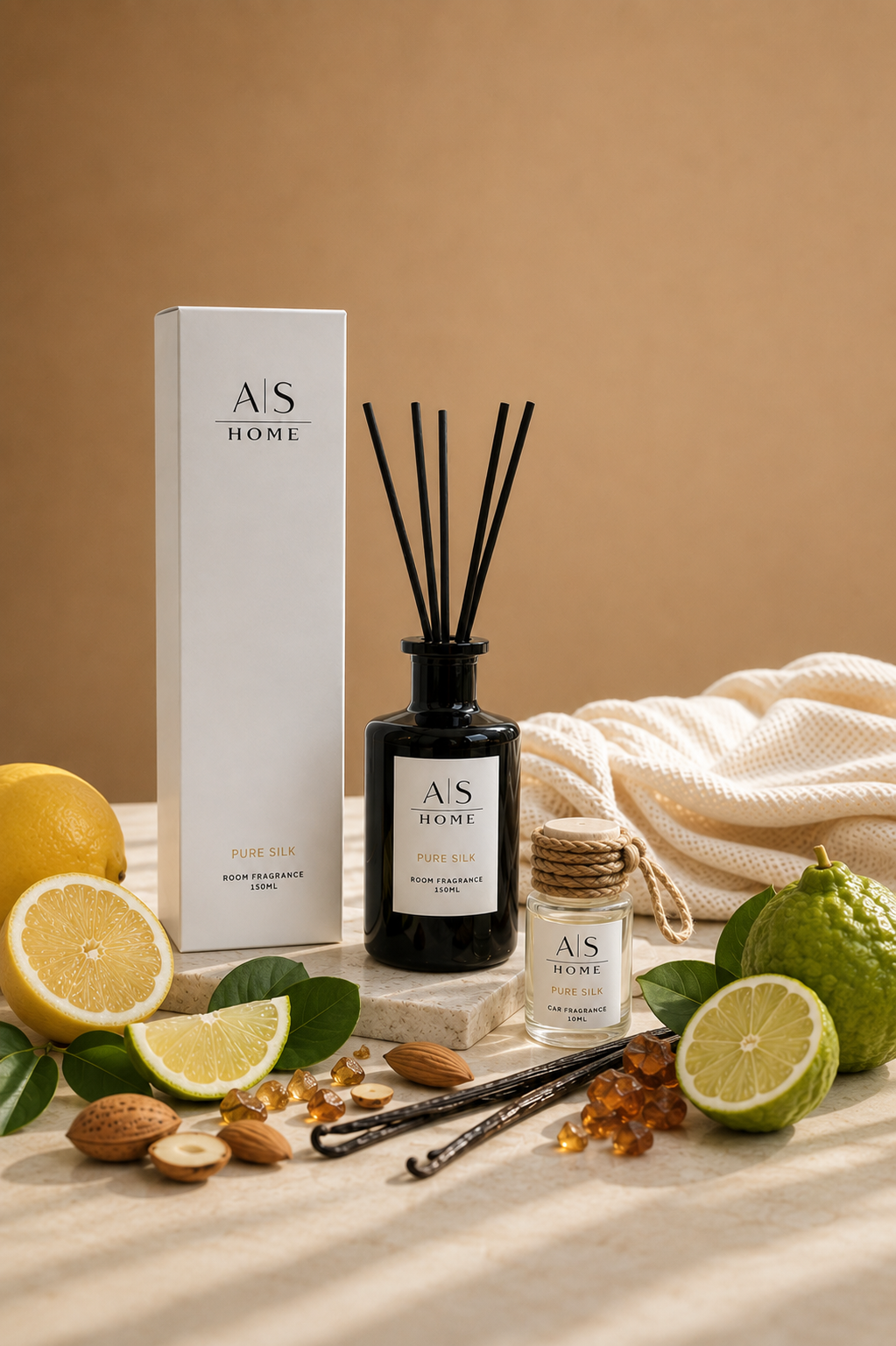 PURE SILK Set – Raum & Auto