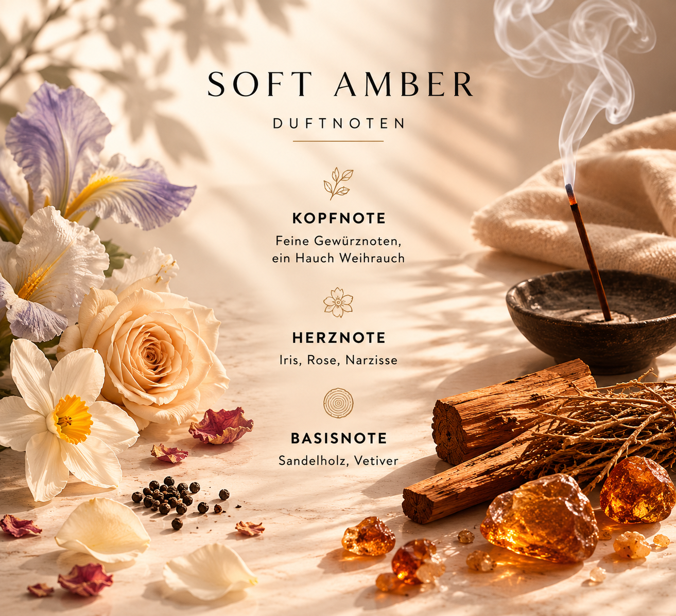 SOFT AMBER - 150 ml